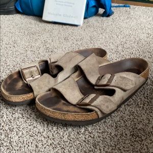Arizona Suede Leather Birkenstock